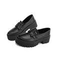 thumbnail image 1 of Elegante Mocasin Casual Wildcat Para Dama Con Plataforma negro 25, 1 of 6