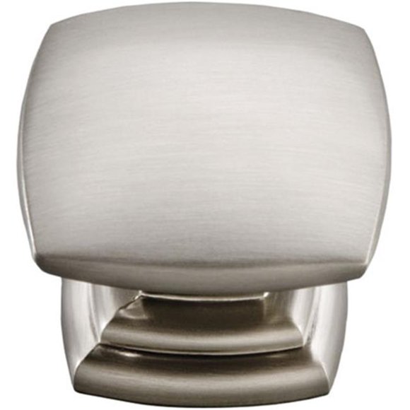 Square Knob, Stainless Steel - 1.5 in.