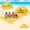 Yellow, variant on 3-6 Person Beach Tent Sun Shelter with 114x82 Inch Extended Mat, UPF 50+ UV Protection, Easy Setup Beach Shade Canopy, Portable Camping Sun Shelter with 3 Mesh Windows for Family Picnics and Fishing