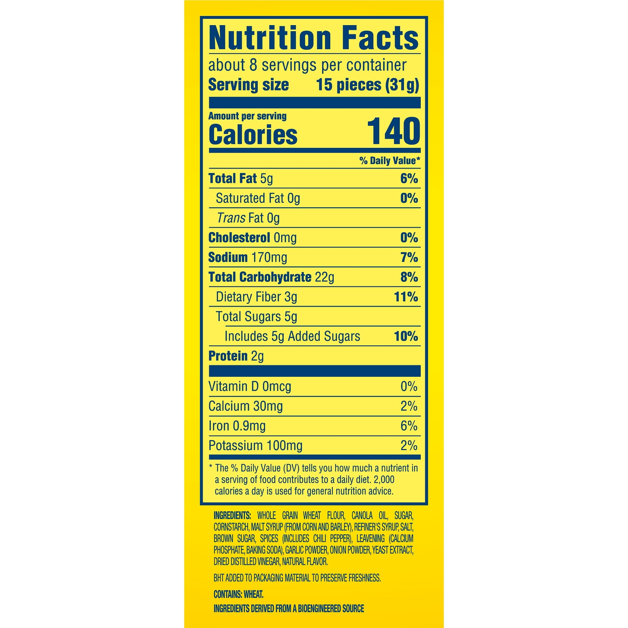 Wheat Thins Spicy Sweet Chili Snacks, Whole Grain Wheat Crackers, Snack Crackers, 8.5 oz