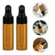 thumbnail image 2 of 12 frascos de vidrio pequeños, color marrón oscuro, con gotero, vacíos, para aceites esenciales, química y perfumes (1 ml, 2 ml, 3 ml, 5 ml)., 2 of 7
