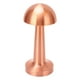 thumbnail image 5 of Lámpara De Mesa Inalámbrica De Champiñones, Lámpara De Mesa De Oro Inalámbrica Portátil LED USB Recargable 3 Colores Metal Atenuable Lámpara De Noche Linda Para Mesa De, 5 of 7