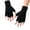 Black, variant on Opolski 1 Pair Half Finger Gloves Warm Stretchable Acrylic Fiber Comfortable Soft Fingerless Gloves for Women