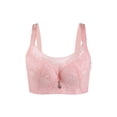 thumbnail image 1 of INSPIRE CHIC Women's Lace Front Full Coverage Push up Underwire Cami Bra Salmon 46 Fit 44C/D, 1 of 5