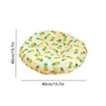 thumbnail image 2 of Chair Cushion, 2025 New Bohemian Soft Round Chair Pad, Garden Patio Home Kitchen Office Seat Cushion Leaf Diameter 16inch ,Yellow, 2 of 6