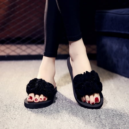 

Aayomet Slippers For Women Indoor Unisex Pillow Slippers Slides for Women and Men EVA Comfort Super Soft Quick Drying Rubber Shower Cloud Slides Black 7