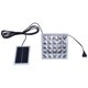 thumbnail image 5 of Lámpara de camping para jardín al aire libre con luz alimentada por energía solar de 25 LED con control remoto Enchufe estadounidense de 110 V, 5 of 8