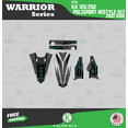 thumbnail image 4 of Kalair GFX Graphics Kit for Kawasaki KX125 POLISPORT RESTYLE (2003-2008) Warrior Series, 4 of 5