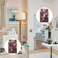 thumbnail image 4 of Yayeee Toggle Light Switch Wall Plate 1-Gang 4.5"x2.7" Home Decorative Outlet Cover, Purple Flowers, 4 of 7