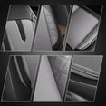 thumbnail image 5 of DIKSOAKR Car Seat Covers Fit for Honda Pilot 2005-2016 Front 2 Seats Cover Waterproof Faux Leather Compatible Airbag Automotive Cushion Protector(2 Seats, Black&Grey), 5 of 7