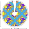 thumbnail image 5 of GZHJMY Abstract Geometric Design Christmas Tree Skirt 30/36/48 Inches for Indoor Outdoor Holiday Party Office Store Cupboard Decoration, 5 of 5