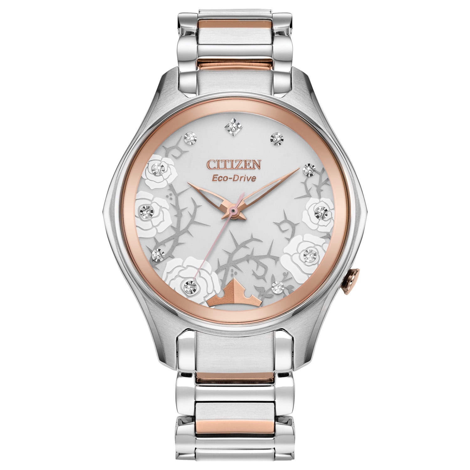 Citizen Women's EcoDrive Disney Aurora Diamond Accent TwoTone Watch