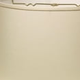 thumbnail image 3 of 16" White Throwback Drum No Slub Lampshade, 3 of 6