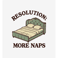 thumbnail image 2 of Resolution More Naps Women's White Crew Neck Short Sleeve Crop Tee-XXL, 2 of 6