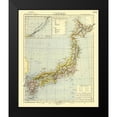 thumbnail image 2 of Letts 12x14 Black Modern Framed Museum Art Print Titled - Japan - Letts 1883, 2 of 5