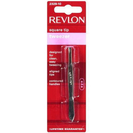 Revlon Square Tip Eyebrow Tweezers, 1ct