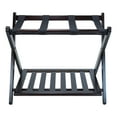 thumbnail image 1 of Casual Home 102-24 Luggage Rack with Shelf-Espresso, 1 of 5
