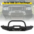 thumbnail image 4 of Kojem Bull Bar Bumper for 1998-2011 Ford Ranger W/ Winch Plate D-Ring Front Mounts Modular, 4 of 14