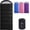 Black, variant on XXL Sleeping Bag for Adults Lightweight 41-59?, 3-4   Camping Sleeping Bag with Compression Sack for Backpacking Hiking