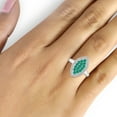 thumbnail image 7 of 4.00 Carat T.G.W. Emerald And White Diamond Accent Sterling Silver 3-Piece Marquise Jewelry Set, 7 of 7