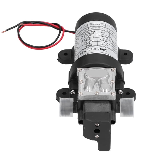 Bomba De Diafragma Eléctrica, Rosca Macho G1/2 Pulgadas Bombas De Agua Automáticas De Elevación De 60 Metros DC24V 7L/Min 90W Para Dispositivo De Pulverización Para