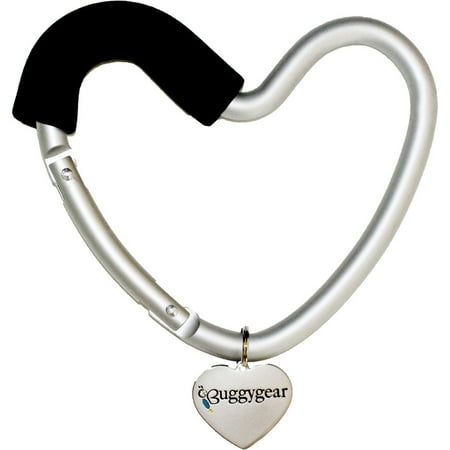 Buggygear Buggy Heart Shaped Stroller Hook Black Walmart Com