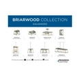 thumbnail image 6 of Progress Lighting Briarwood Collection 1 Light 9.5" Farmhouse Galvanized Flush Mount Ceiling Light, 6 of 8