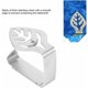 thumbnail image 3 of Clip para mantel - Clips para mantel de acero inoxidable Soporte para mantel Abrazadera para mesa antideslizante 2 piezas (hojas) JAMW Sencillez, 3 of 5