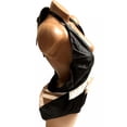 thumbnail image 2 of Victoria's Secret Very Sexy Bow-Topped High Neck Teddy Satin Black Size X-Large NWT, 2 of 3