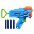 thumbnail image 1 of NERF Elite Junior Racer Easy Play Dart Blaster, 4 Nerf Elite Darts, Nerf Blaster Outdoor Toys for 6 Year Old Boys & Girls & Up, 1 of 5