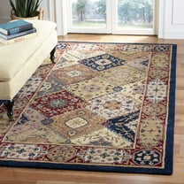 SAFAVIEH Heritage Regius Traditional Wool Area Rug, Multi/Red, 9' x 12'