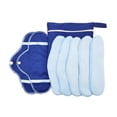 thumbnail image 1 of Hi,Fancy 8Pcs/kit Female Reusable Menstrual Pad Set Waterproof Sanitary Cloth Liner, 1 of 6