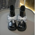 thumbnail image 3 of Eltusu Girls Winter Boots, Breathable Non Slip Thermal Fashion Kids Shoes Black Size 9-9.5 T, 3 of 4