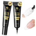 thumbnail image 1 of Pegamento de uñas UNA GELLA Super Strong, 10 ml x 2 para prensas, 1 of 9