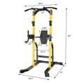 thumbnail image 3 of Ainfox  Power Tower Multi-Function Home Strength Training Tower Yellow Type1, 3 of 5