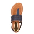 thumbnail image 6 of Victoria K Women's Laser Cut Cuff Fashion Sandals, 6 of 7