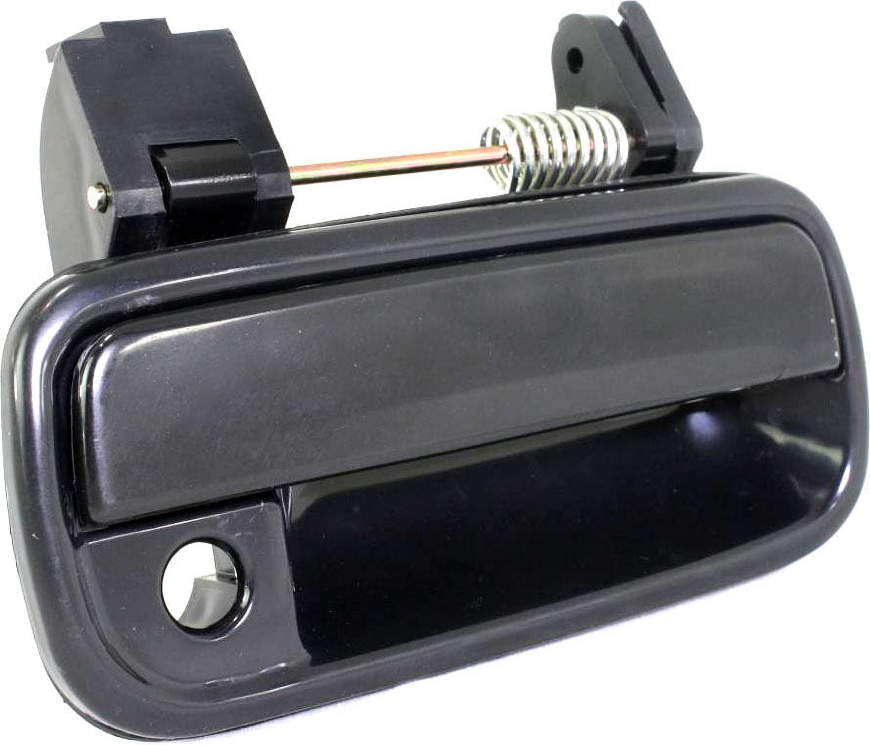 Replacement REPT462157 Exterior Door Handle Compatible with 1990-1995 Toyota 4Runner 1989-1995 Pickup Front, Right Passenger Smooth Black