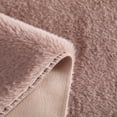 thumbnail image 4 of Lanco Blush Faux Rabbit Rug , Size 30" x 46" , Premium Ultra Soft Rug for Living Room Bedroom, 4 of 5