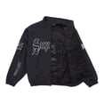 thumbnail image 2 of Supreme Men's Old English Track Jacket Black, from StockX, 2 of 4