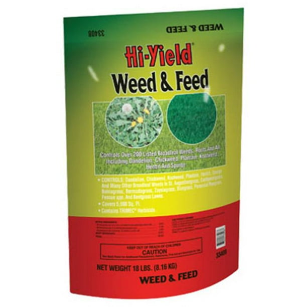 HiYield Lawn Fertilizer With Weed Killer