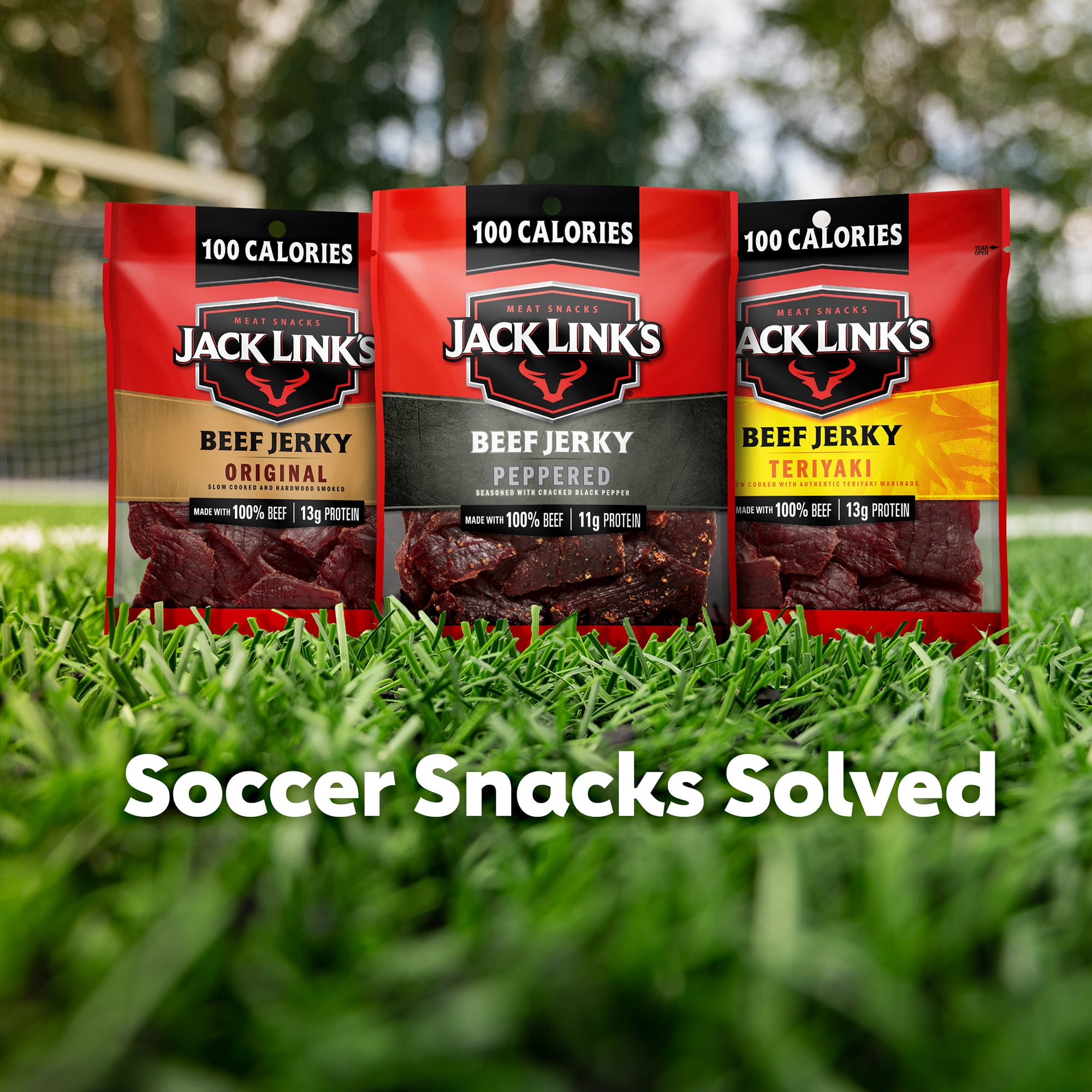 15 Pack - Jack Link's Original, Peppered & Teriyaki Beef Jerky Variety Pack, (15 - 1.25 oz. Bags)