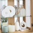 thumbnail image 4 of Adjustable Glass Shelf Cabinet / Display in Kitchen / Light Included for Visual Appeal, 4 of 4