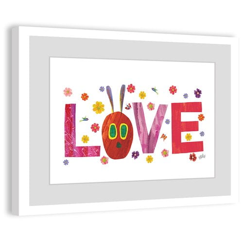 Marmont Hill 'Caterpillar Love 3' Framed Painting Print