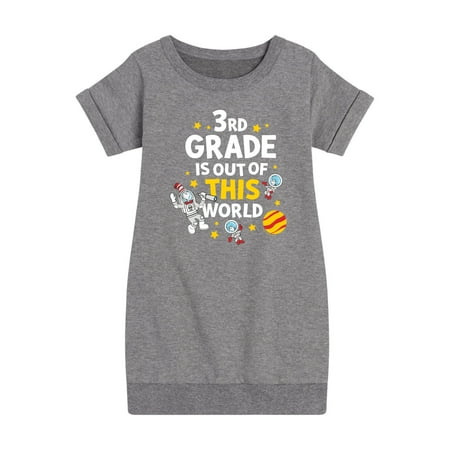 

Dr. Seuss - School Is Cool - Youth Girls Fleece Dress