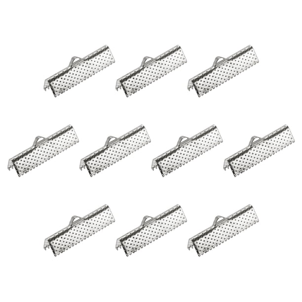 Cinta Engarzado Unique Bargains 160uds 25mm Plata Blanco