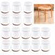 thumbnail image 1 of Furniture feet / protection for furniture legs Silicone/Felt 18-25 mm 16-pack, 1 of 4