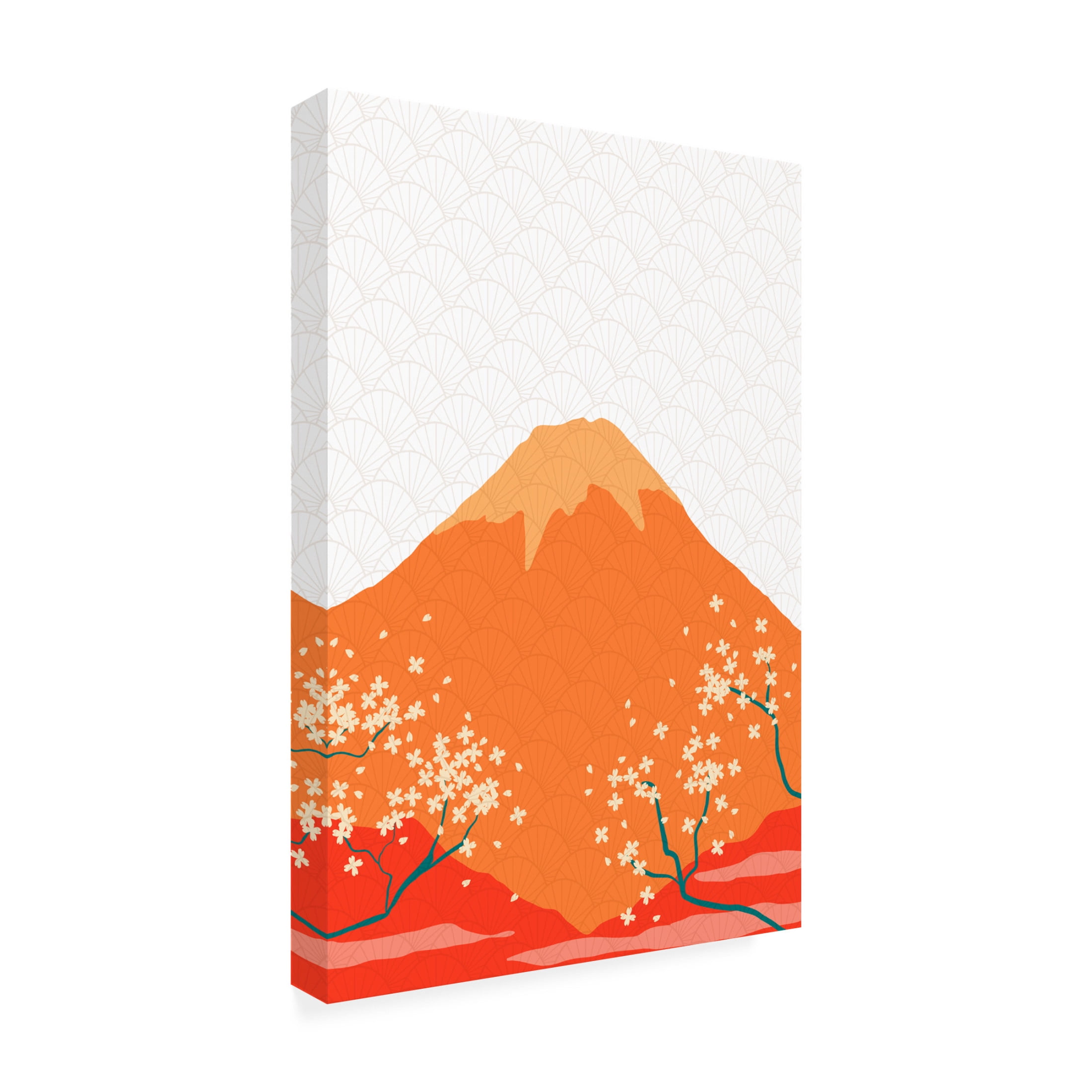 Trademark Fine Art Fadil Roze Sakura Warmth Canvas Wall Art