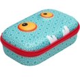 thumbnail image 1 of ZIPIT Pencil/Storage Beast Box, Hard Shell, 8.2" x 5" x 3.15", Monster Face, Blue Pattern (ZBB-BP), 1 of 5