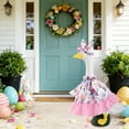 thumbnail image 6 of Yannianjz under $5 Easter Goose Outfit, Easter Goose Outfit Costume, Porch Goose Statue Dress Up Set, Holiday Garden Lawn Decoration, 23 Inch Goose Clothing Hat, Outdoor Patio Festive Decor, 6 of 8