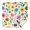 Pioneer Flower Floral-1, variant on Pioneer Flower Floral Print Pattern Square Tablecloth,Waterproof Square Table Cover,Wipeable Spillproof Washable Table Cover for Home Kitchen Party Decor 42"X42"(107x107cm)